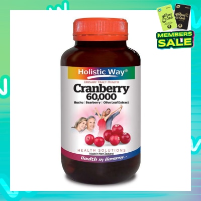 HOLISTIC WAY Cranberry 60000mg (For Urinary Tract Health) 60s