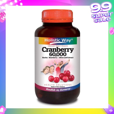 HOLISTIC WAY Cranberry 60000mg (For Urinary Tract Health) 60s