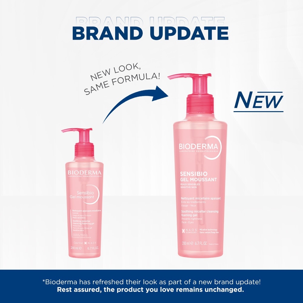 Sensibio Gel moussant Gentle Soothing Micellar Foaming Gel Cleanser (Sensitive Skin) 200ml