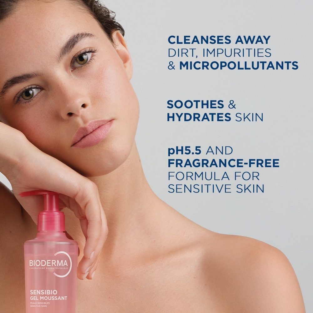 Sensibio Gel moussant Gentle Soothing Micellar Foaming Gel Cleanser (Sensitive Skin) 200ml
