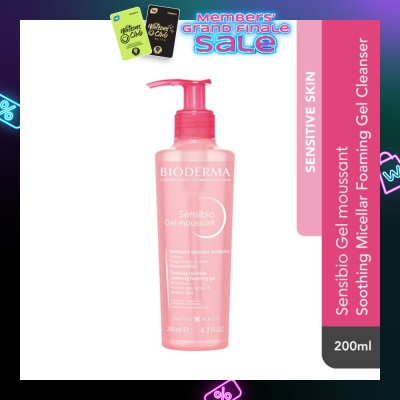 BIODERMA Sensibio Gel moussant Gentle Soothing Micellar Foaming Gel Cleanser (Sensitive Skin) 200ml