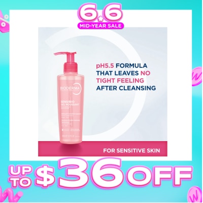 BIODERMA - Sensibio Gel moussant Gentle Soothing Micellar Foaming Gel Cleanser (Sensitive Skin) 200ml