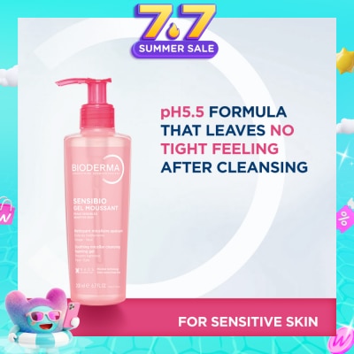 BIODERMA - Sensibio Gel moussant Gentle Soothing Micellar Foaming Gel Cleanser (Sensitive Skin) 200ml