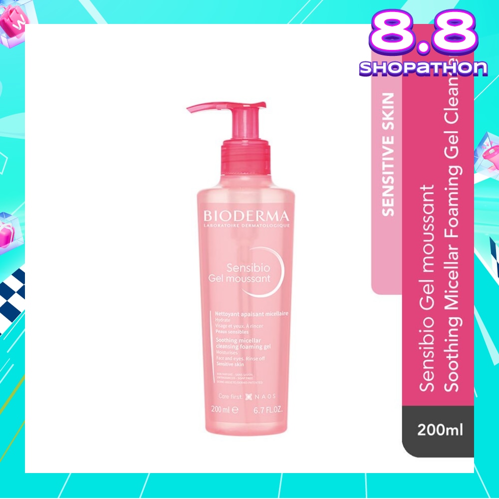 Sensibio Gel moussant Gentle Soothing Micellar Foaming Gel Cleanser (Sensitive Skin) 200ml
