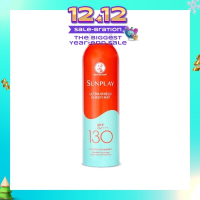 SUNPLAY Ultra Shield UV Body Mist SPF 130 (Superior UV Protection, Specially designed for long hours of water & outdoor activities) 165ml (Expiry: Aug`2026)