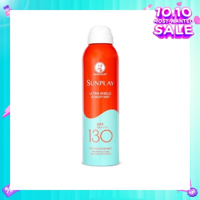 SUNPLAY Ultra Shield UV Body Mist SPF 130 (Superior UV Protection, Specially designed for long hours of water & outdoor activities) 165ml