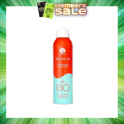 SUNPLAY - Ultra Shield UV Body Mist SPF 130 (Superior UV Protection, Specially designed for long hours of water & outdoor activities) 165ml&nbsp;(Expiry: Aug`2026)