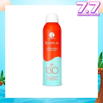SUNPLAY Ultra Shield UV Body Mist SPF 130 (Superior UV Protection, Specially designed for long hours of water & outdoor activities) 165ml