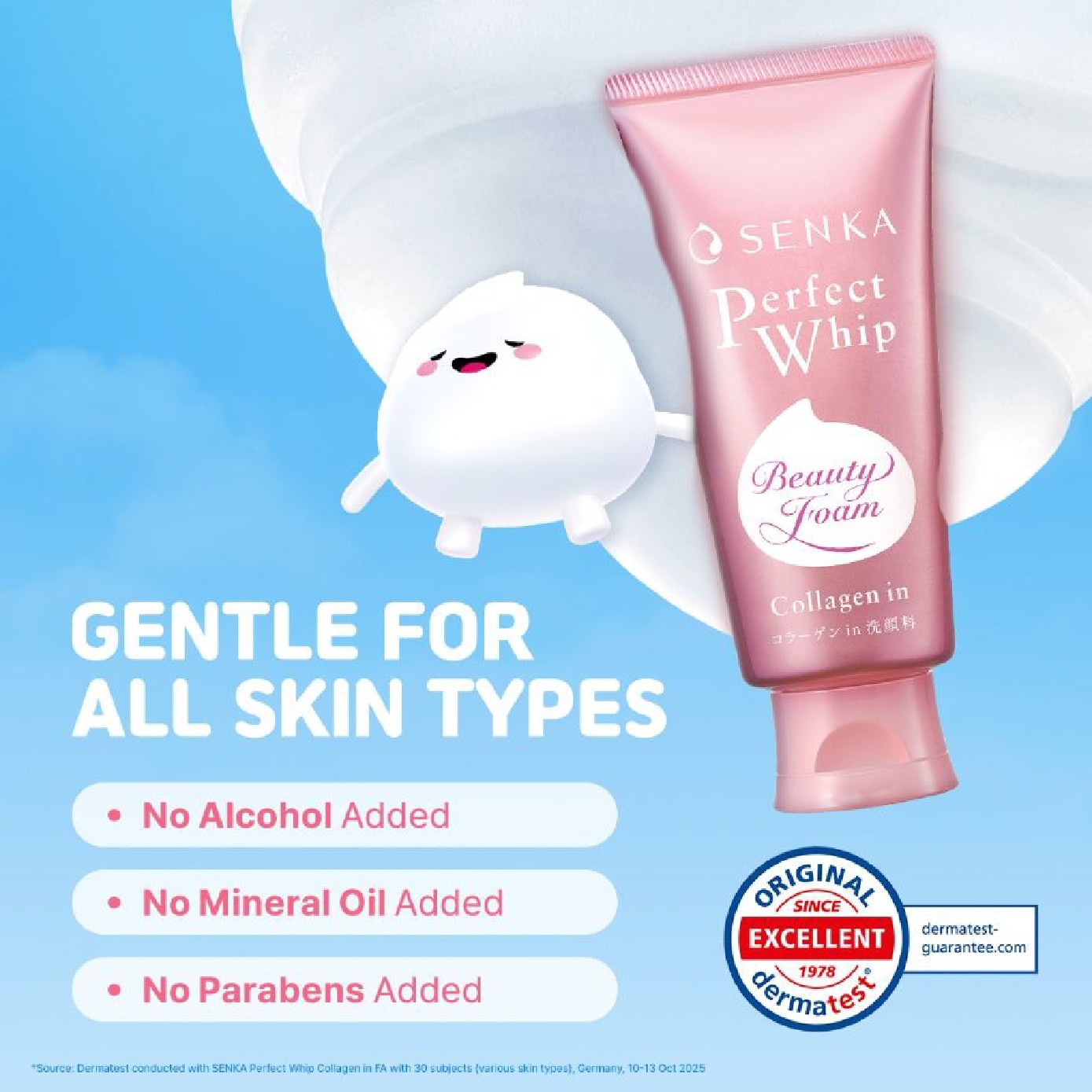 Perfect Whip Collagen in Beauty Foam Facial Cleanser 120g image
