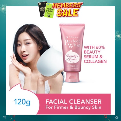 SENKA - Perfect Whip Collagen-in Beauty Foam Facial Cleanser 120g