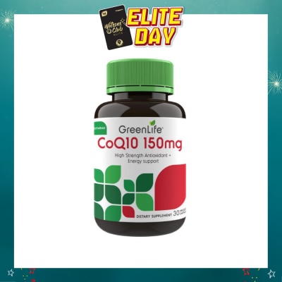 GREENLIFE - CoQ10 150mg Veggie Capsules 30s
