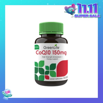 GREENLIFE CoQ10 150mg Veggie Capsules 30s