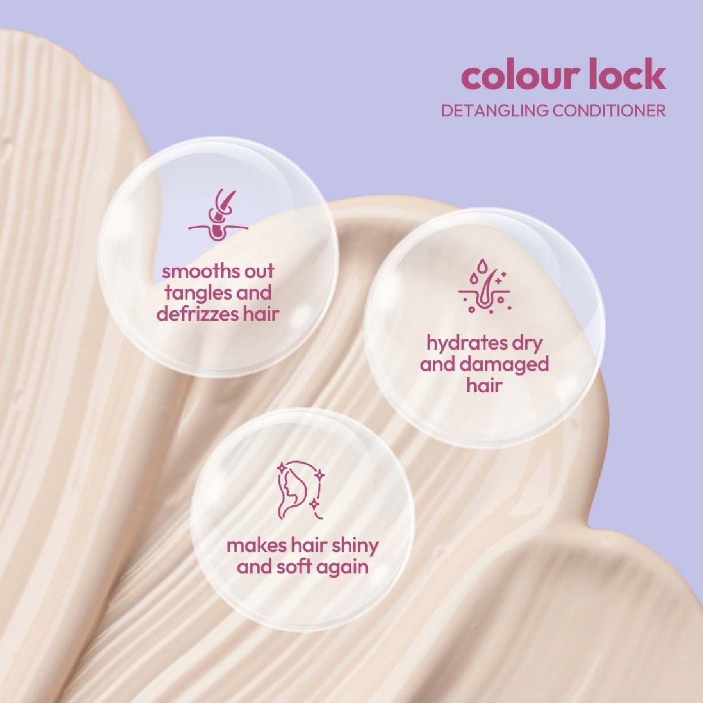 Colour Lock Detangling Conditioner Fruity Coolness 500ml