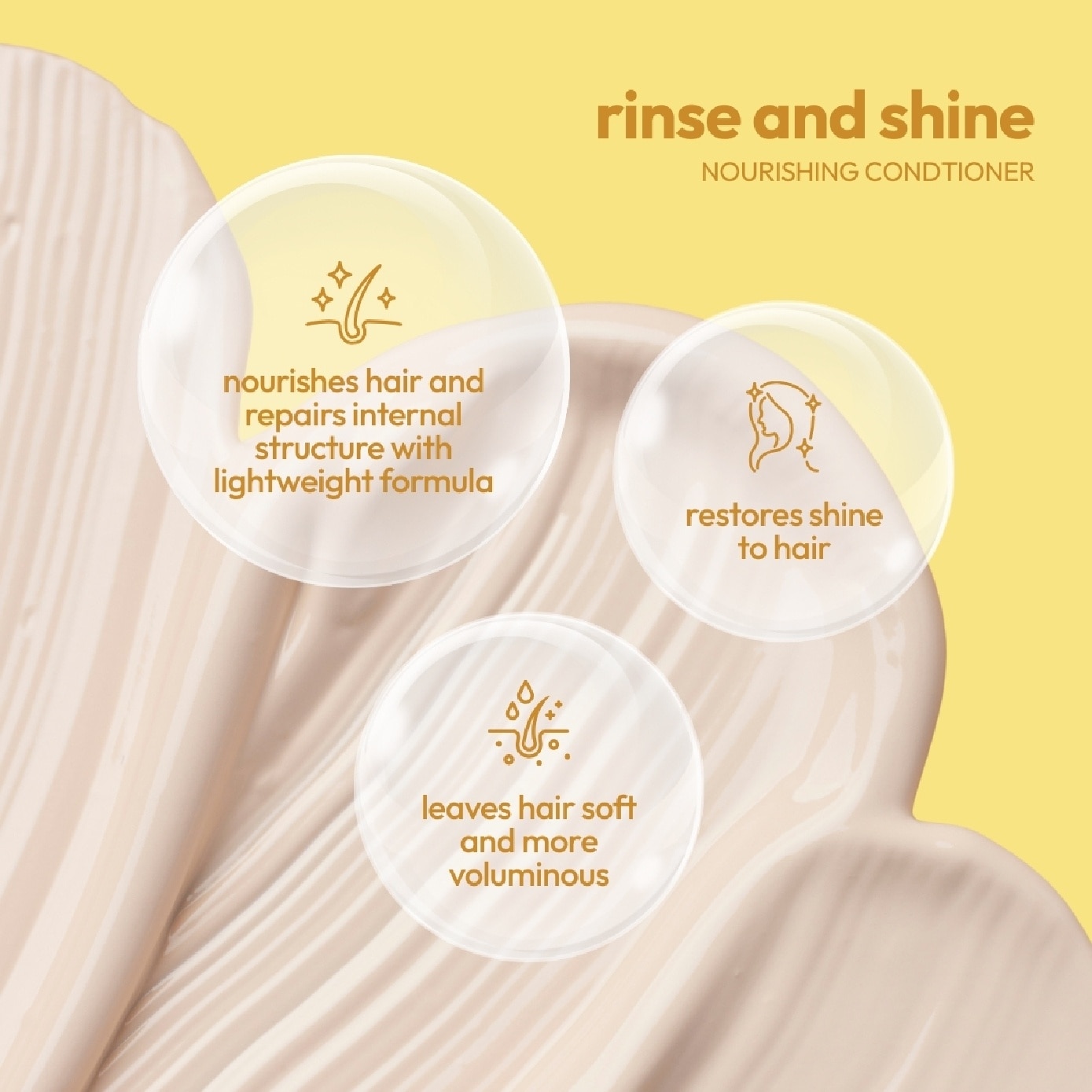 Rinse and Shine Nourishing Conditioner Spiced Citrus 500ml