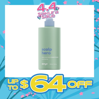 STRYV - Scalp Hero Reabalancing Shampoo Herbal Spring 500ml