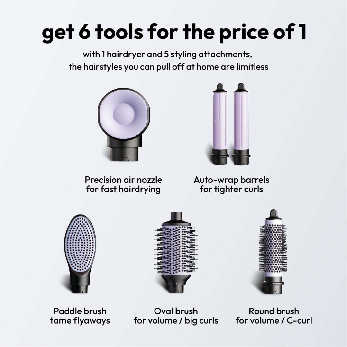 AirFlex 2.0 Hair Styler Purple 1s