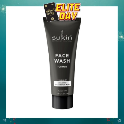 SUKIN - Men’s Face Wash 125ml