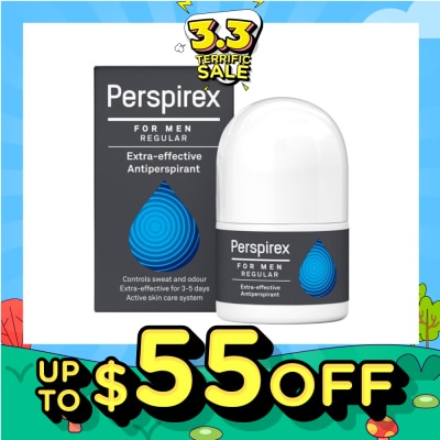 PERSPIREX Men Regular Extra Effective Antiperspirant Roll-on 20ml