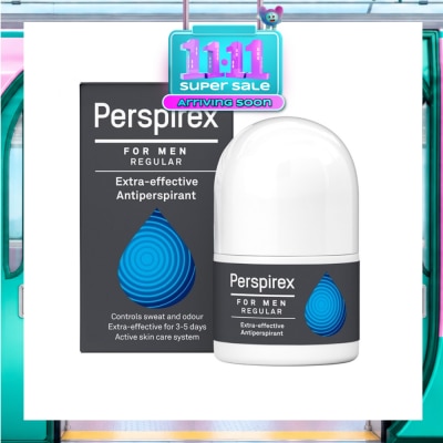 PERSPIREX Men Regular Extra Effective Antiperspirant Roll on 20ml image
