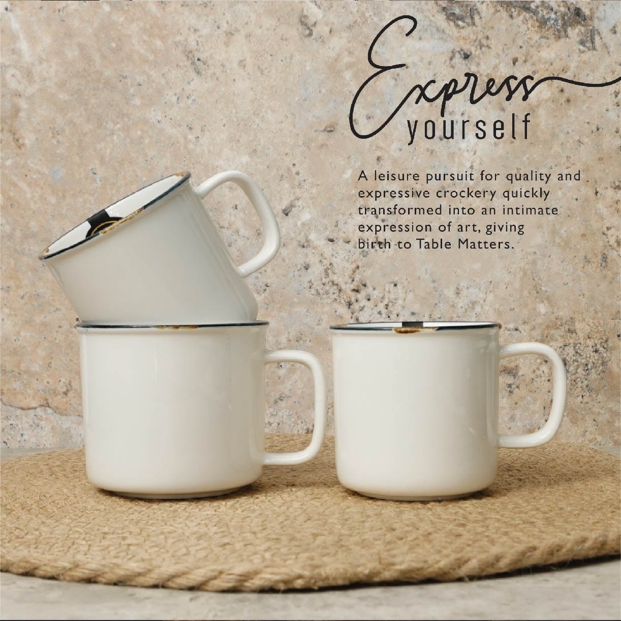 Enamel Blue 3.5 inch Saucer EB01007 (Lead And Cadmium Free + Microwave + Oven + Dishwasher Safe) 0.07kg