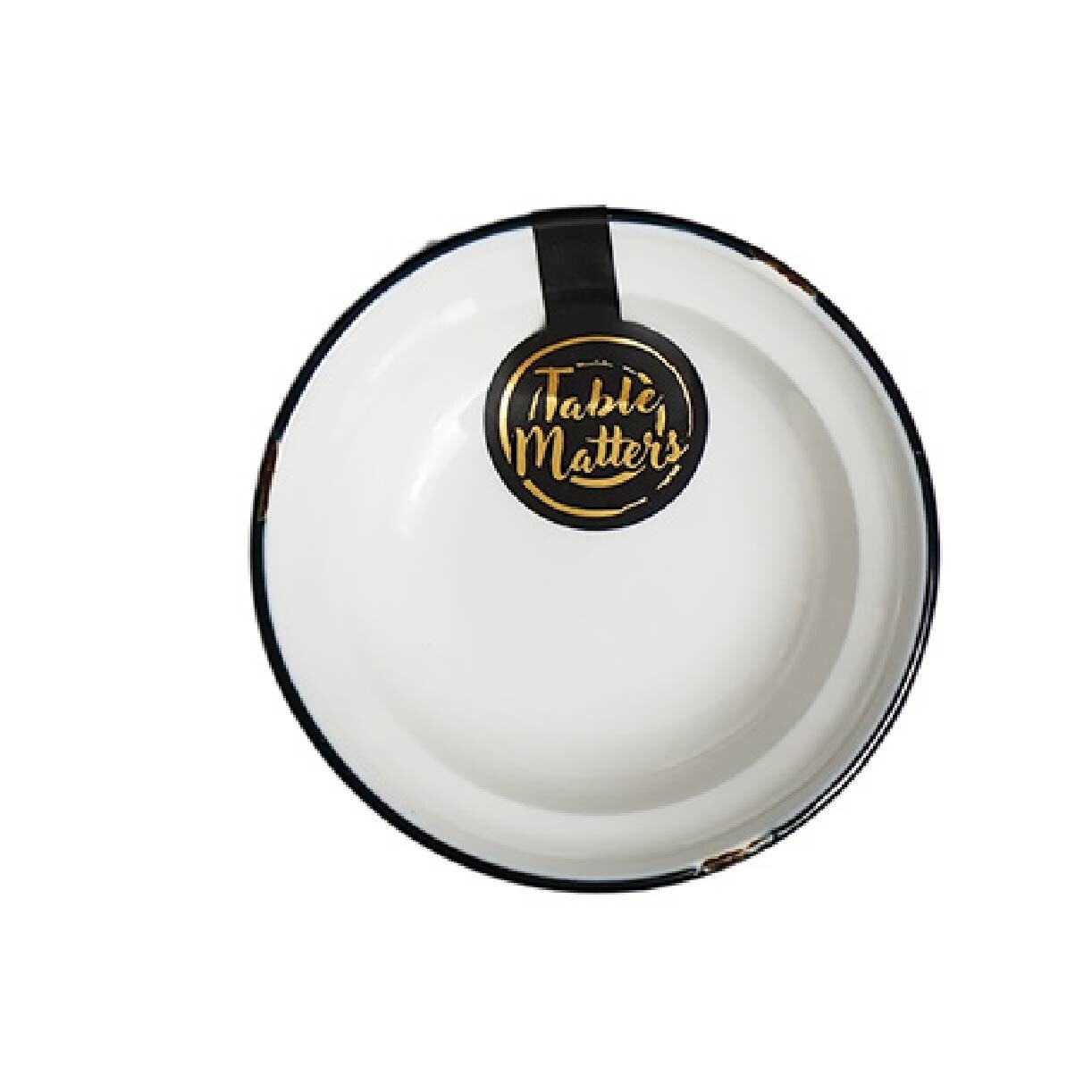 Enamel Blue 3.5 inch Saucer EB01007 (Lead And Cadmium Free + Microwave + Oven + Dishwasher Safe) 0.07kg