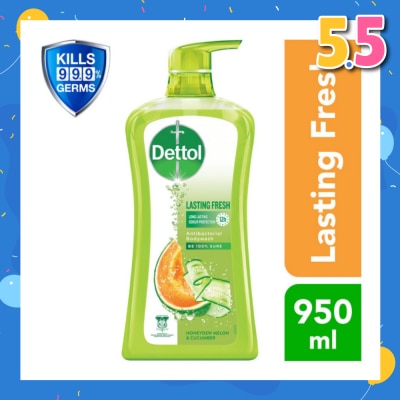 DETTOL Lasting Fresh Anti-Bacterial Body Wash 950ml