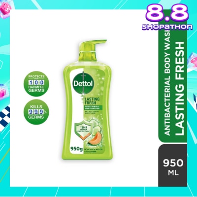 DETTOL Lasting Fresh Anti-Bacterial Body Wash 950ml