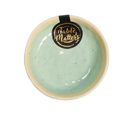 TABLE MATTERS 3 inch Tsuchi Mint Saucer TM01007 (Set of 4) 1s