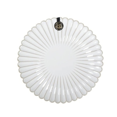 TABLE MATTERS 10.5 inch Dinner Plate WS40105 White Scallop 1s