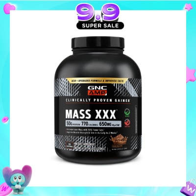 GNC - AMP Mass XXX with MyoTor® Chocolate Flavour 2704g (13 Servings) image