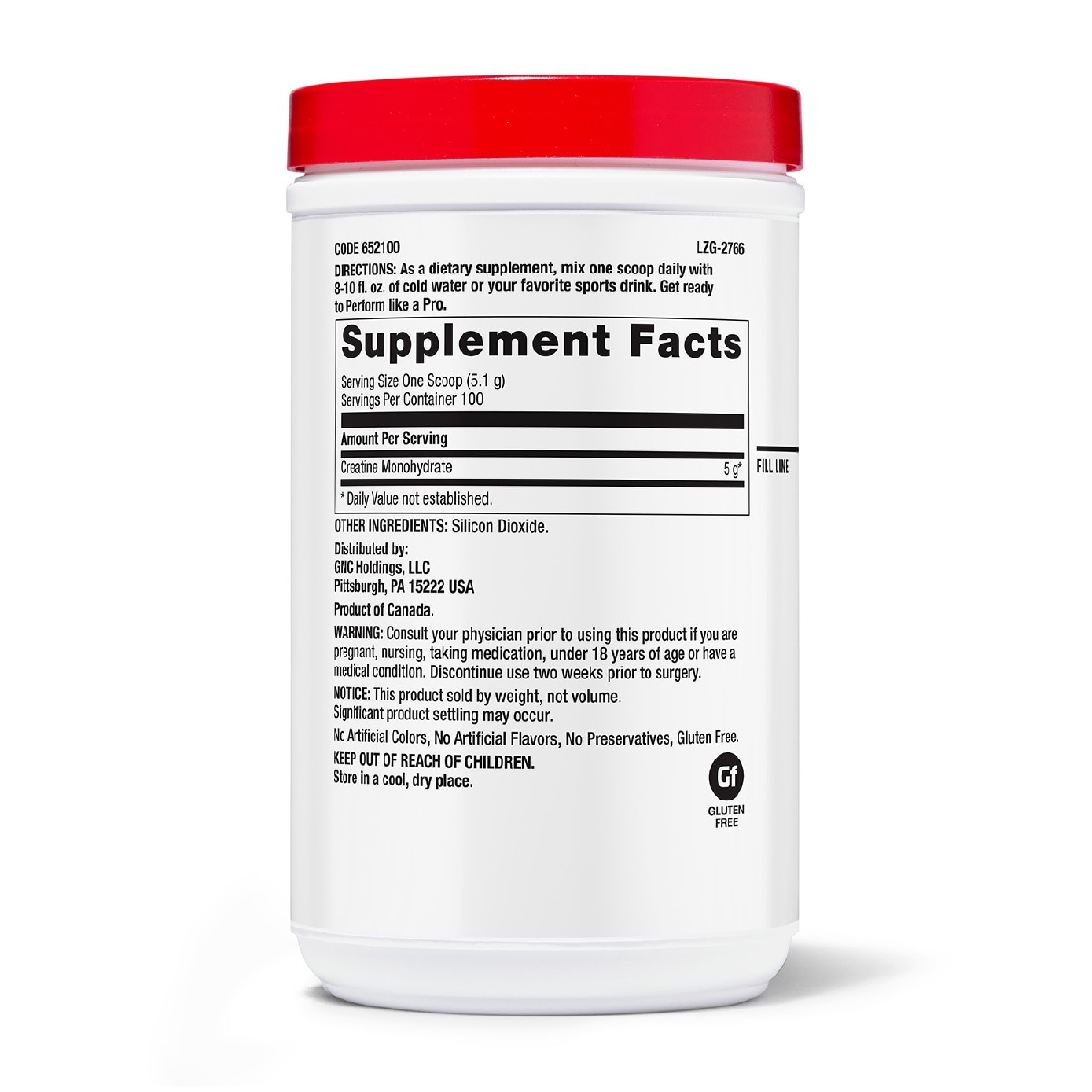 GNC Pro Performance® Creatine Monohydrate 510g