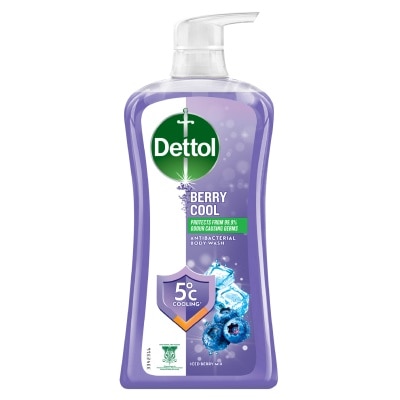DETTOL - Berry Cool Anti-Bacterial Body Wash Shower Gel 950ml