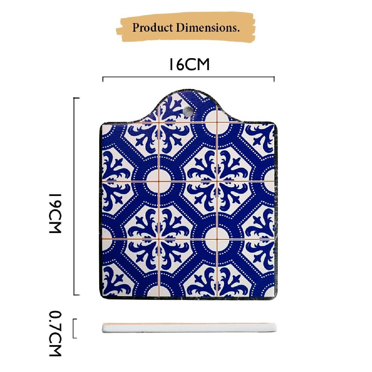 Peranakan Pot Coaster PC60060B - B 1s