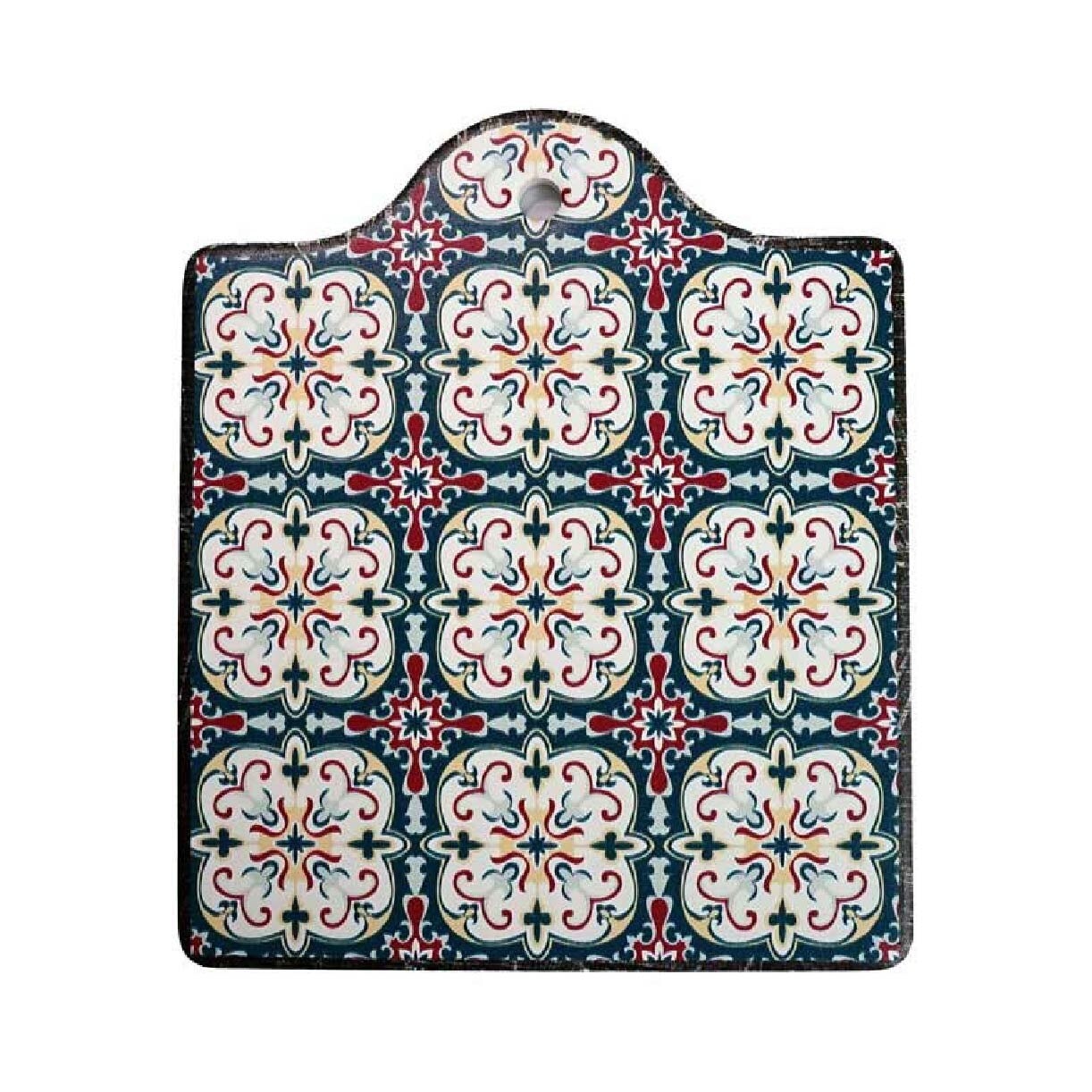 Peranakan Coaster (Pot)-I PC60060I (Heat Resistance + Thermal Insulator + Cork Backing To Prevent Scratches) 0.35kg