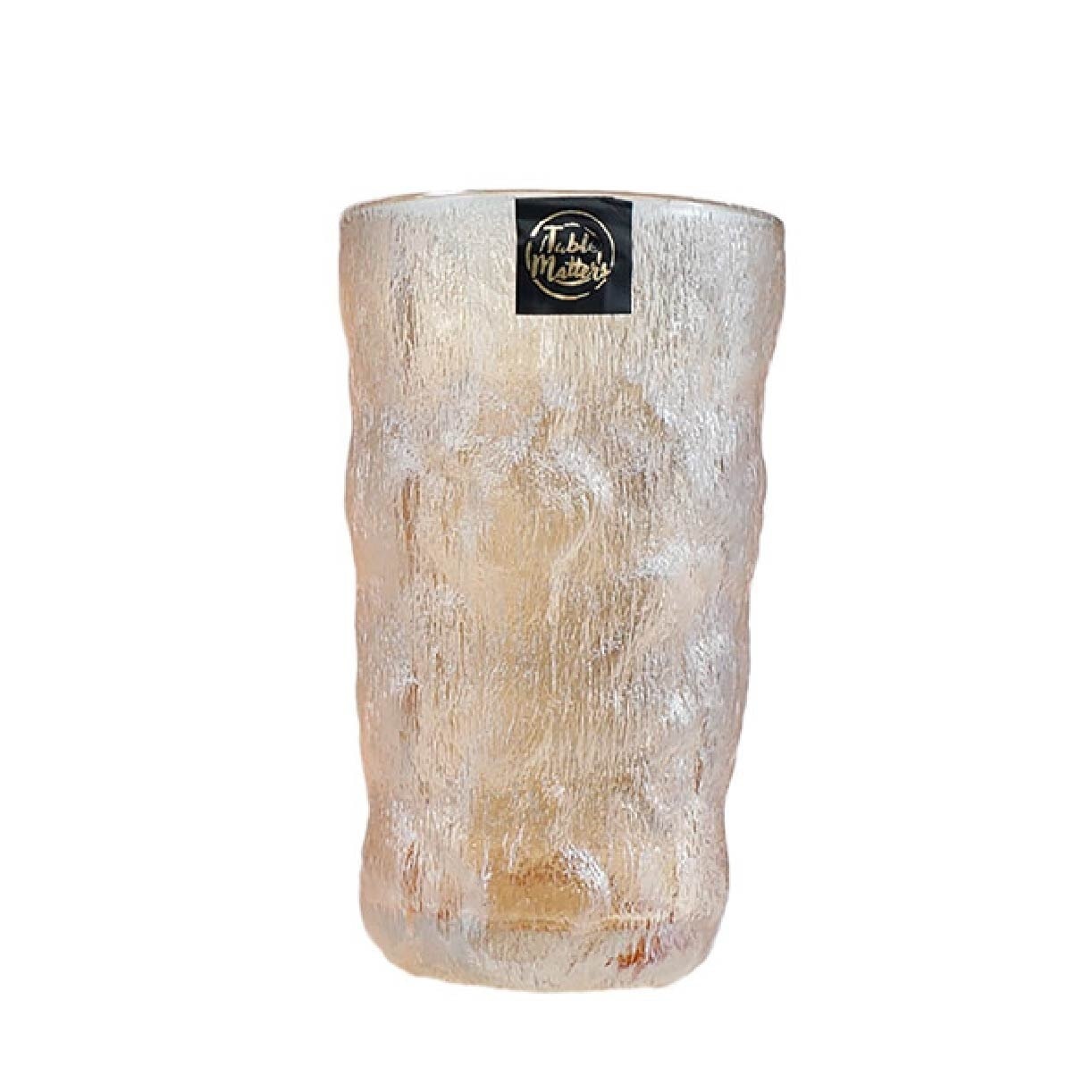 TAIKYU Amber Glacier Whiskey Glass CGGA36380 (High Quality And Lead-Free Glass) 380ml