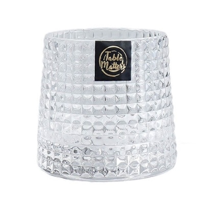 TABLE MATTERS TAIKYU Cube Rocking Whiskey Glass CGCR36160 (High Quality And Lead-Free Glass) 160ml