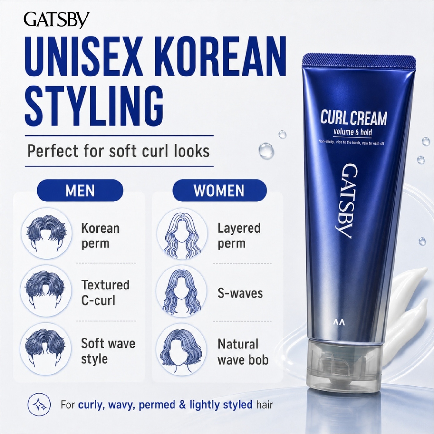 Curl Cream Volume & Hold 150ml
