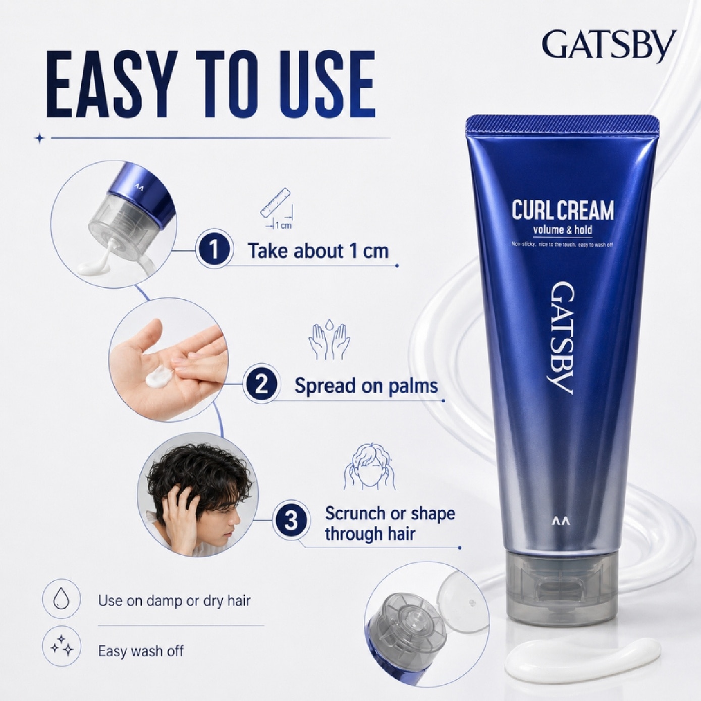 Curl Cream Volume & Hold 150ml