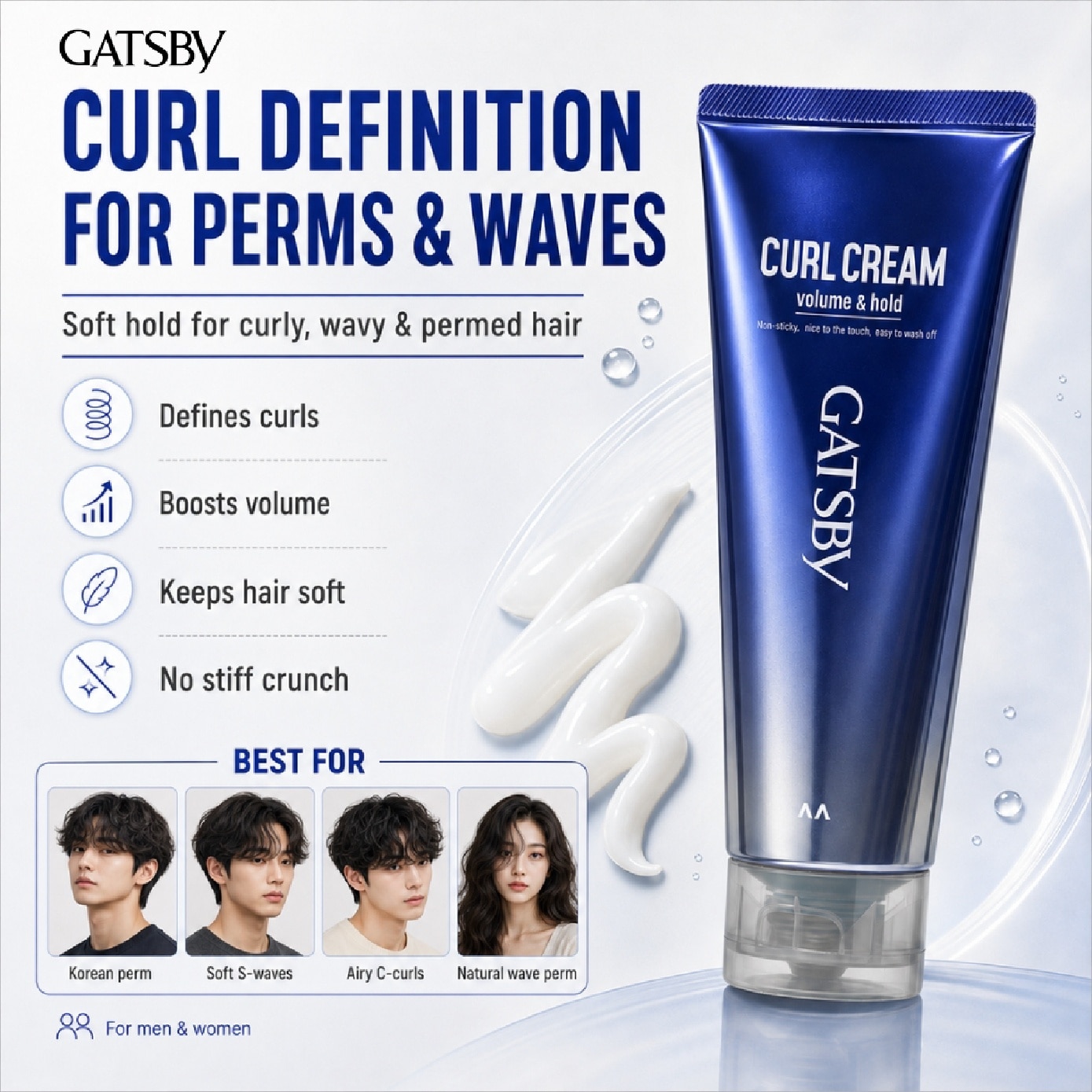 Curl Cream Volume & Hold 150ml