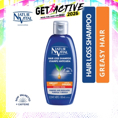NATURVITAL - Hairloss Shampoo - Greasy 100ml image