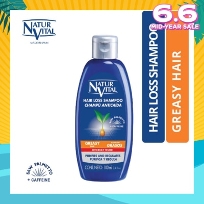 NATURVITAL Hairloss Shampoo - Greasy 100ml