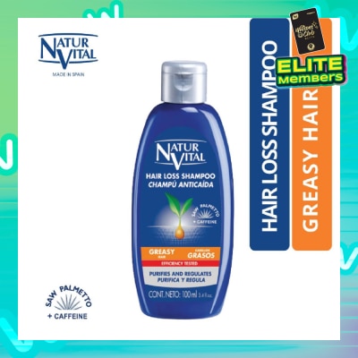 NATURVITAL Hairloss Shampoo - Greasy 100ml