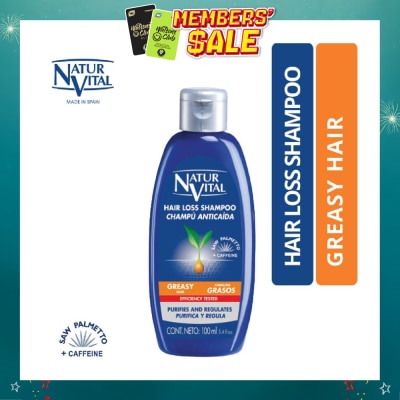 NATURVITAL - Hairloss Shampoo - Greasy 100ml