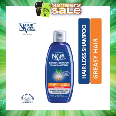 NATURVITAL - Hairloss Shampoo - Greasy 100ml