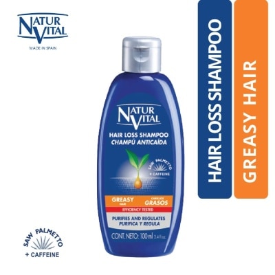 NATURVITAL Hairloss Shampoo - Greasy 100ml