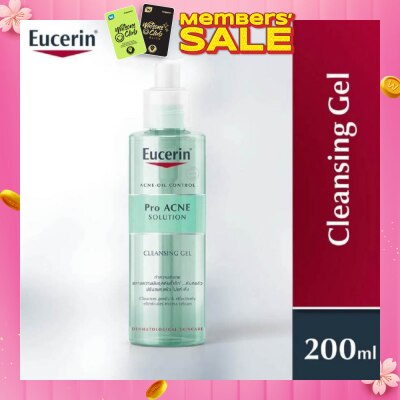 EUCERIN ProAcne Solution Cleansing Gel 200ml