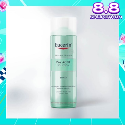 EUCERIN ProAcne Solution Toner (Cleans Skin & Helps Prevent Acne) 200ml