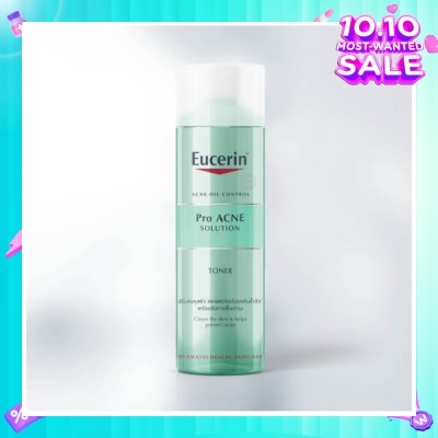 EUCERIN ProAcne Solution Toner (Cleans Skin & Helps Prevent Acne) 200ml