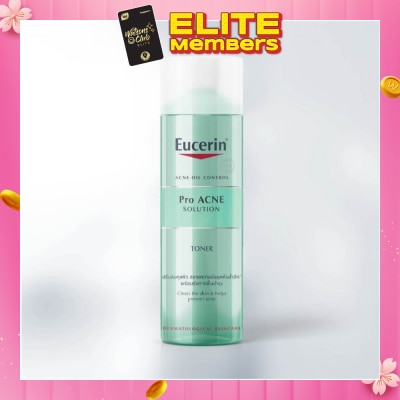 EUCERIN ProAcne Solution Toner (Cleans Skin & Helps Prevent Acne) 200ml