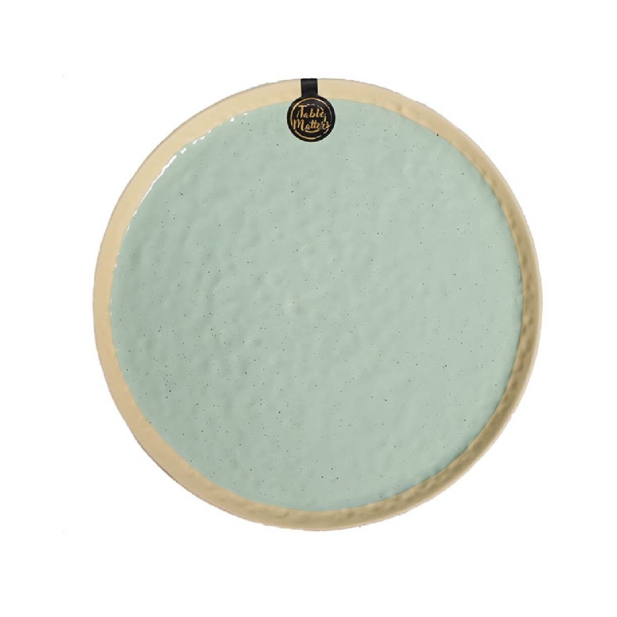 10.5 inch Dinner Plate TM40105 Tsuchi Mint 1s